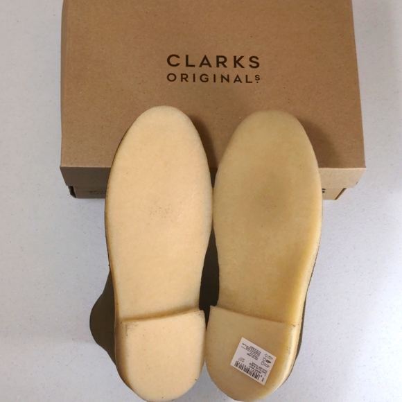 Clarks Desert Boot Dark Olive - Picture 6 of 8